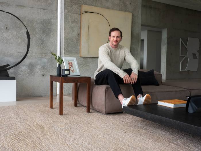 Airbnb co-founder Joe Gebbia at home in Austin