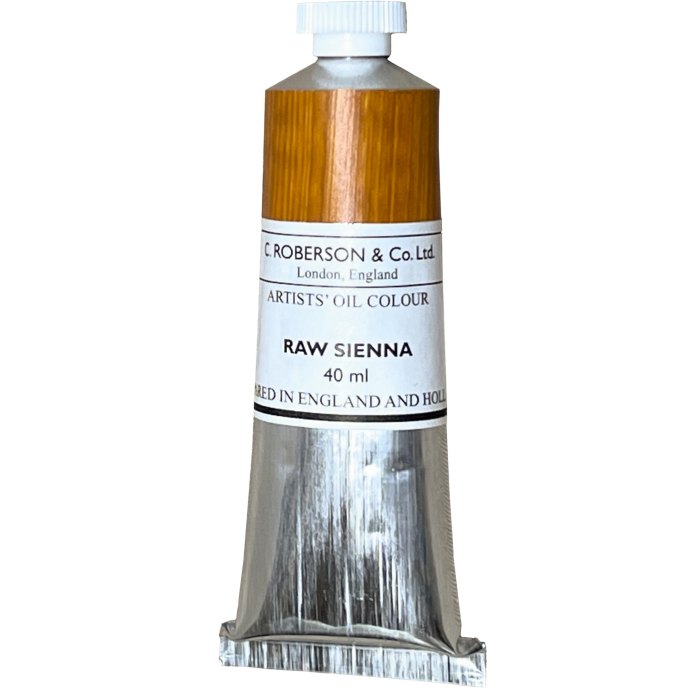 Roberson Artists’ Oil Colour in raw sienna, £34.96 for 225ml