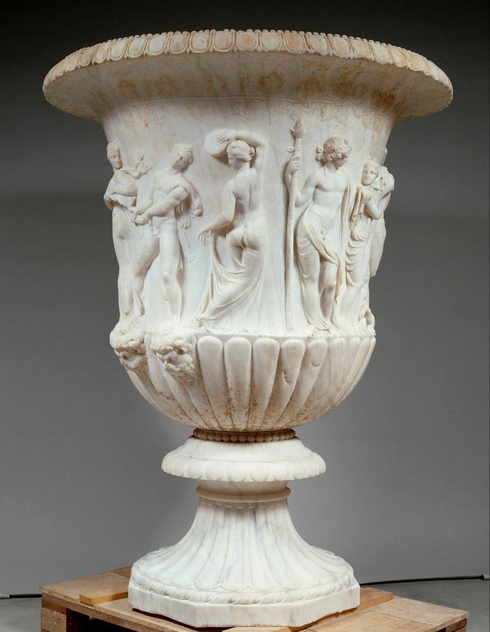 'The Borghese Vase' (1st century AD), whose figures were a source of inspiration for Poussin