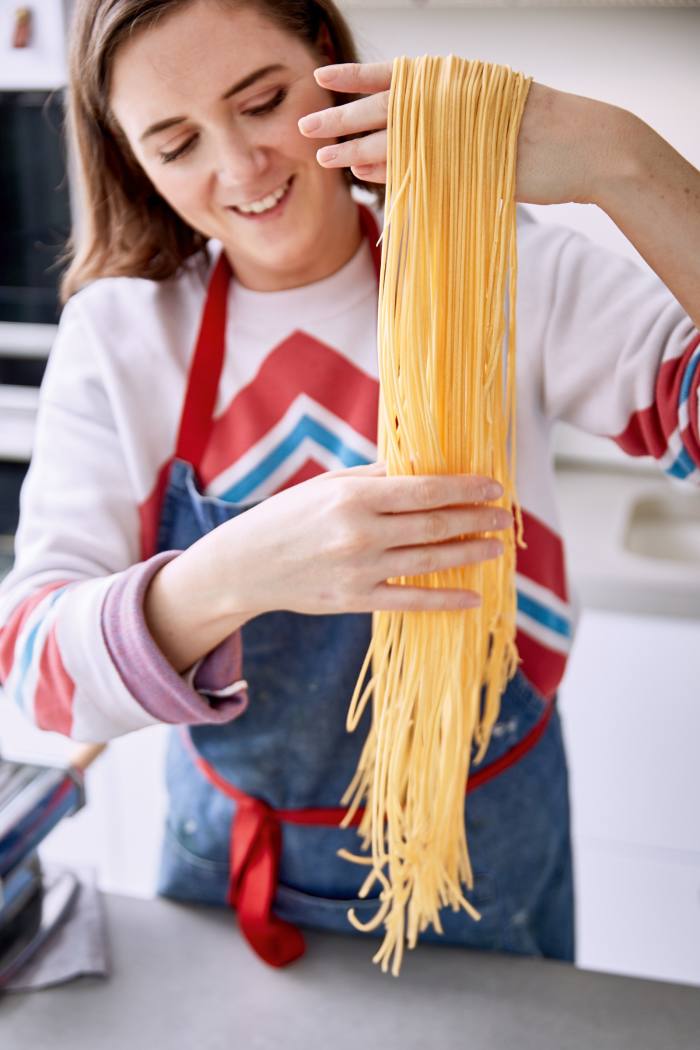 Rosie Mackean shares her pasta recipes with 15.6k followers