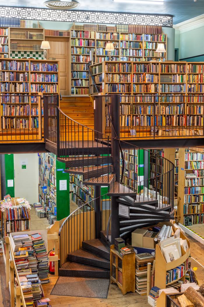 Scotland’s largest second-hand bookshop is set in a converted church