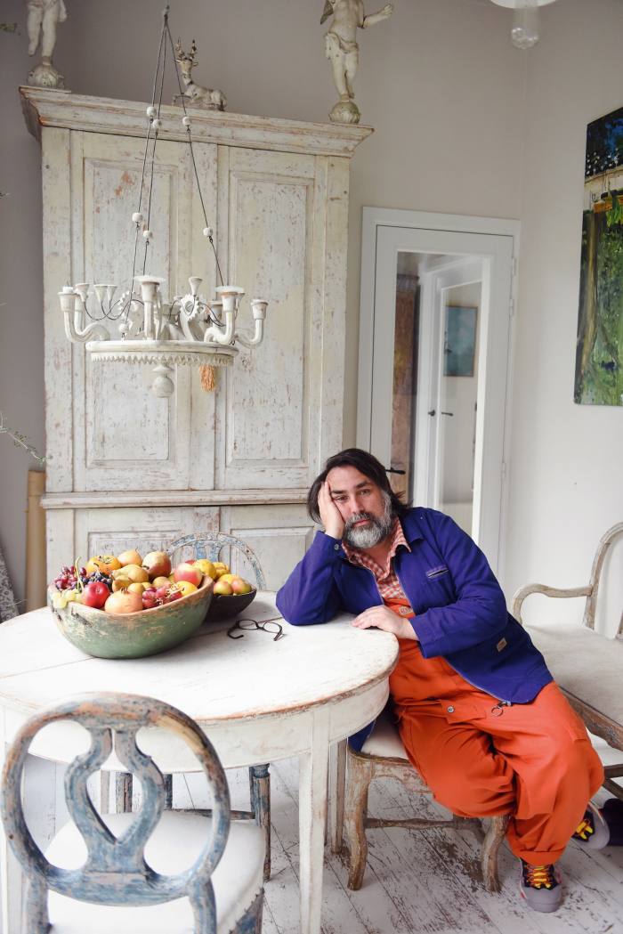 Thierry Boutemy at his home in Boitsfort, Belgium