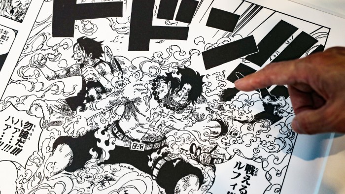 “One Piece” publisher Shueisha is selling prints from the manga series for around 500,000 yen