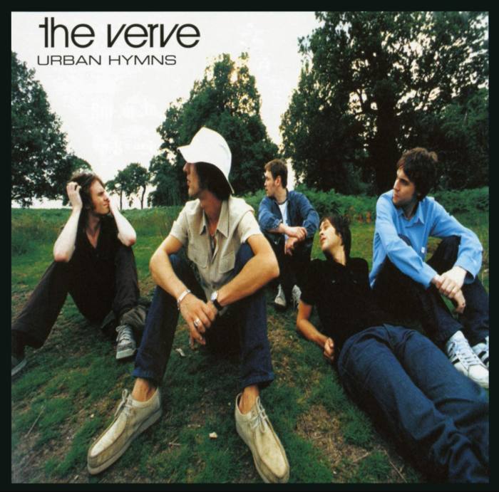 Wallabees on the cover of The Verve’s 1997 album Urban Hymns