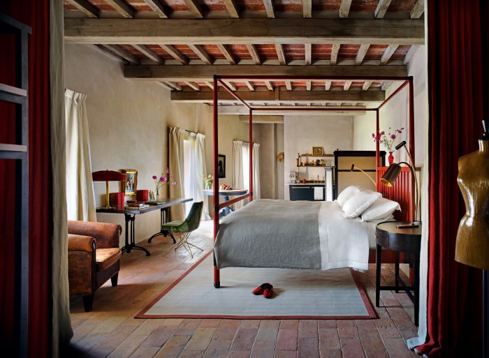 A suite at the Castello