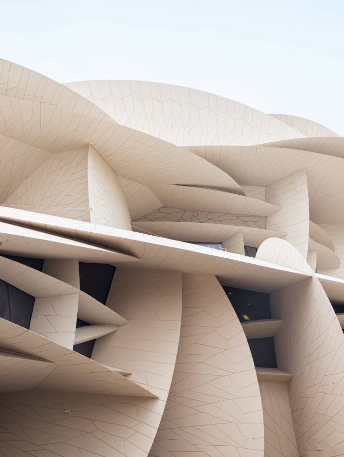 The National Museum of Qatar, designed by Jean Nouvel