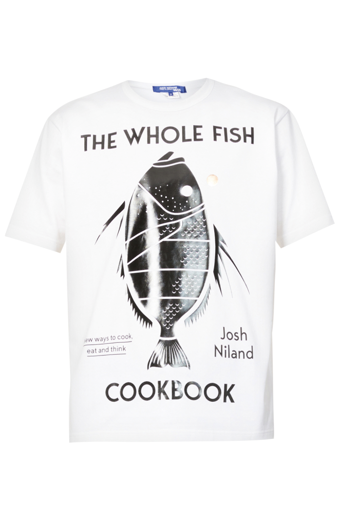 Junya Watanabe fish cookbook T-shirt, £250