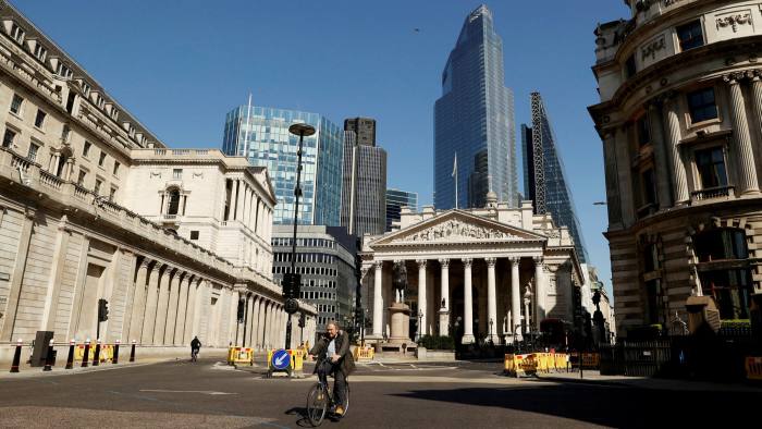 The BoE expects output to be more than 20% lower in the second quarter of 2020 than it was in the final quarter of 2019