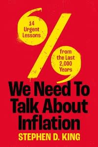 Book cover of ‘We Need to Talk About Inflation’