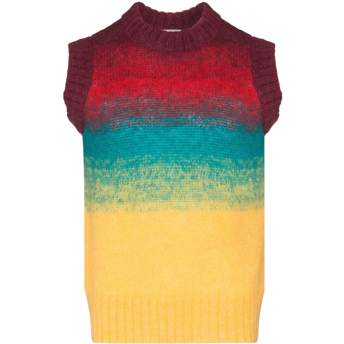 Charles Jeffrey Loverboy mohair-mix Mufty knit vest, £330, brownsfashion.com