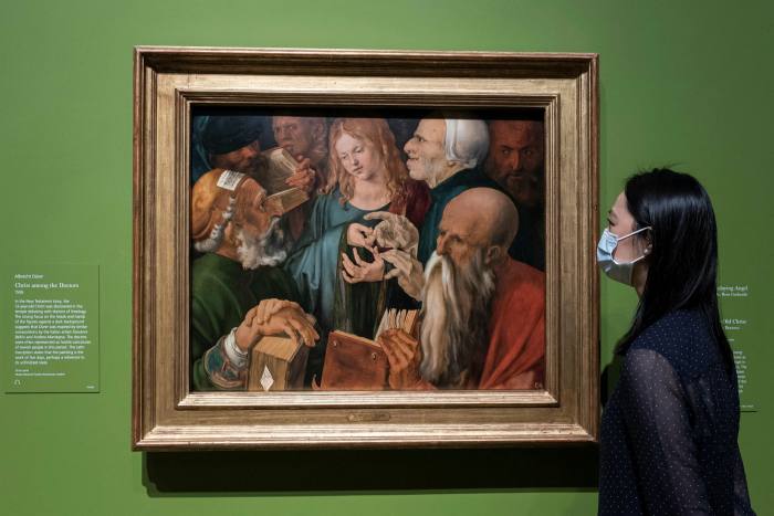 Albrecht Dürer says 'Christ under the Doctors'