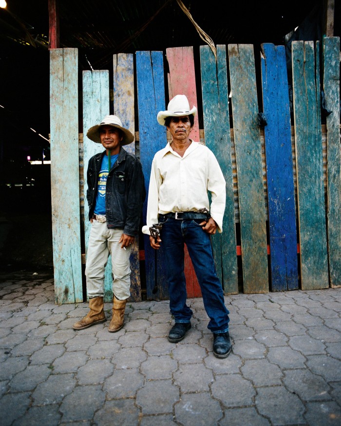 Cowboys at the festival in Acoyapa