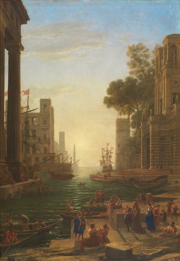 Lorrain’s ‘The Embarkation of Saint Paula’ (c. 1639)