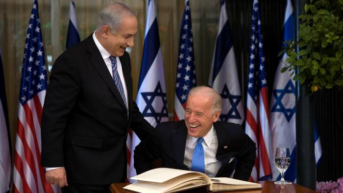 Israel joe biden Biden followed
