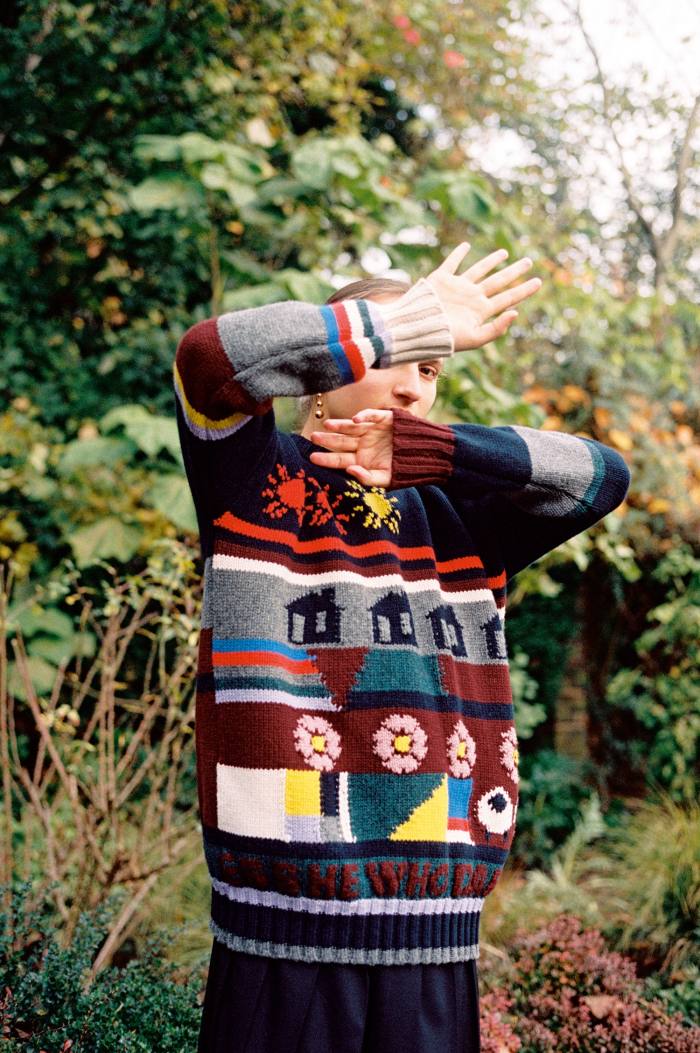 & DAUGHTER hand-knit Edith jumper, £475