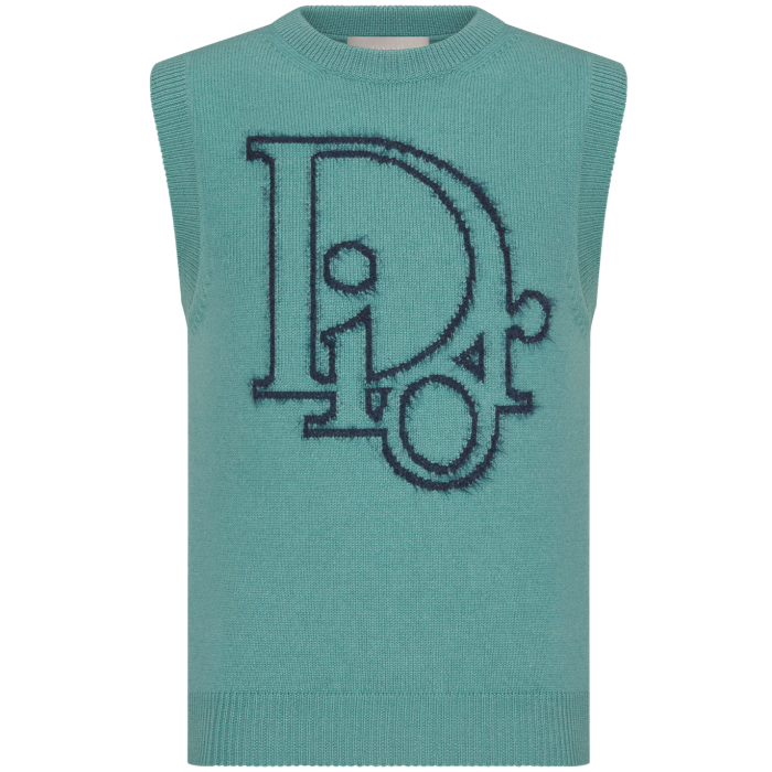 Dior cashmere and mohair tank top knit, £880