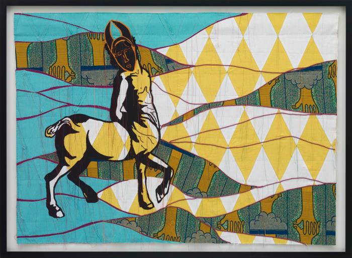Modern Magic (Studies of African Art from Picasso’s Collection) XV, 2021, by Yinka Shonibare