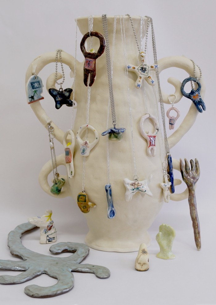 Toronto-based artist Kendra Yee’s ceramics, including her signature “Sour Keys”