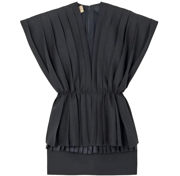 Gucci wool pleated minidress, £3,450