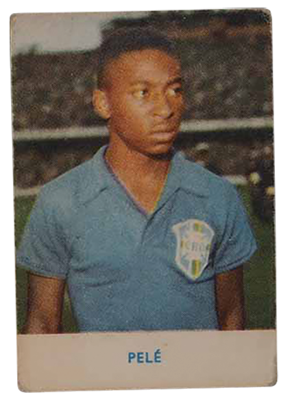 A 1958 Pelé card