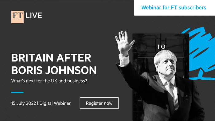 FT Live etkinliği: Boris Johnson'dan sonra İngiltere