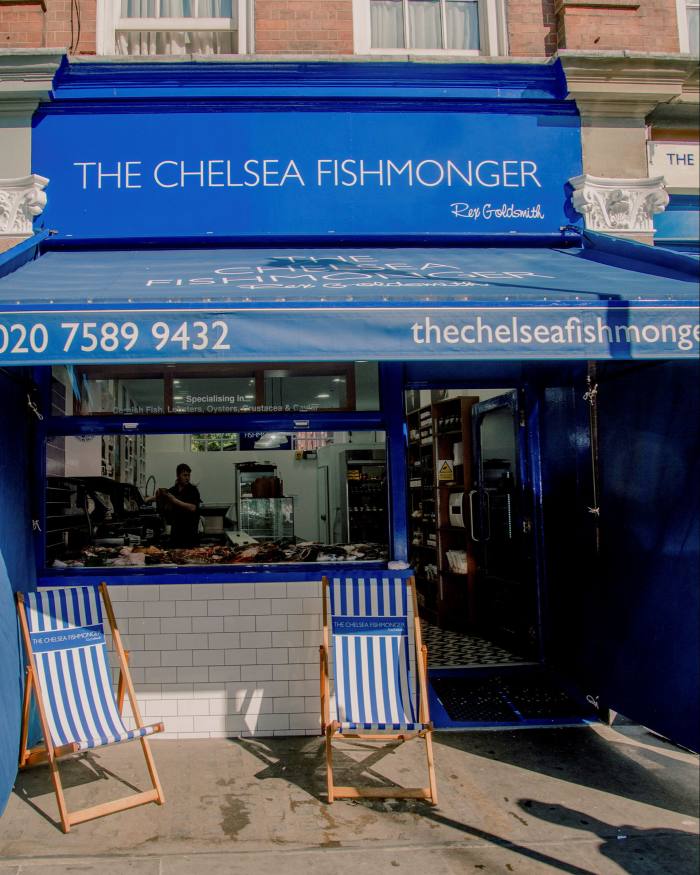 The exterior of The Chelsea Fishmonger