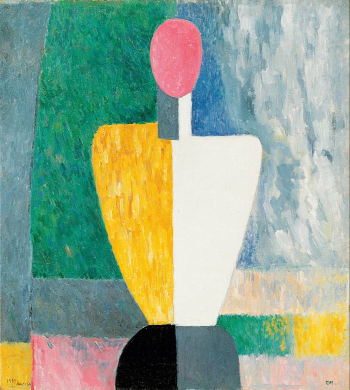 Torso (Figure with Pink Face) (1928-32) by Kasimir Malevich