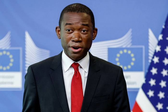 US deputy Treasury secretary Wally Adeyemo: ‘We were in a place where we knew they really couldn’t find another convertible currency that they could use and try to subvert this’