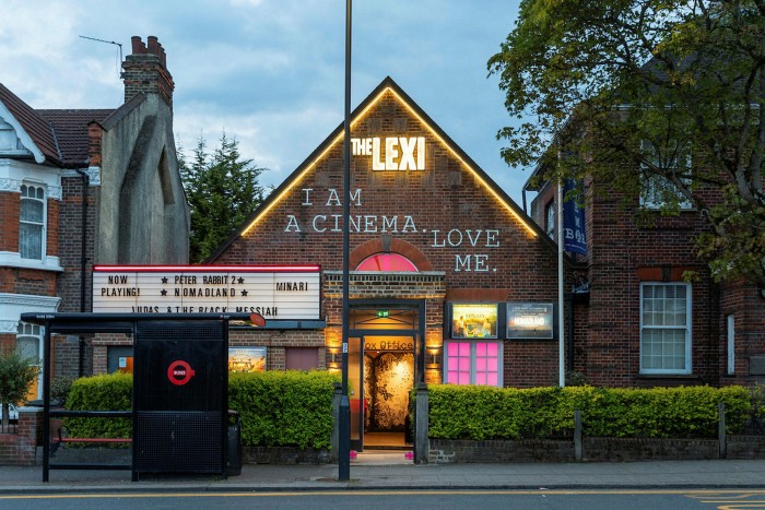 The exterior of The Lexi cinema in north-west London