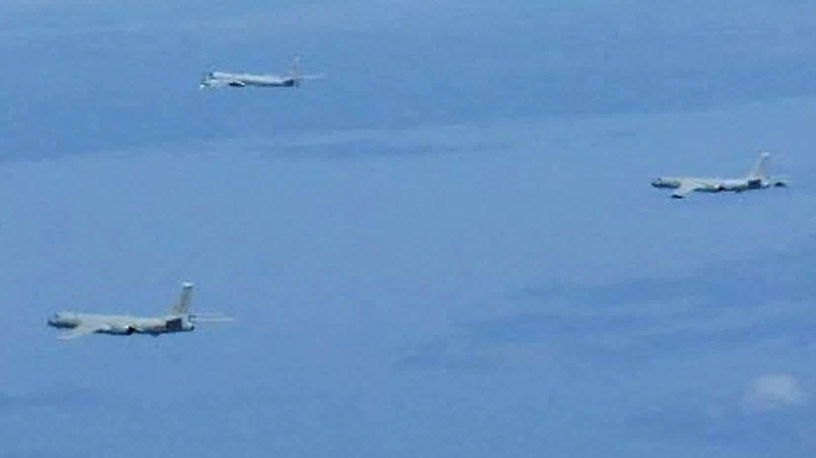 Chinese and Russian nuclear bombers fly over Sea of Japan as Biden visits Tokyo
