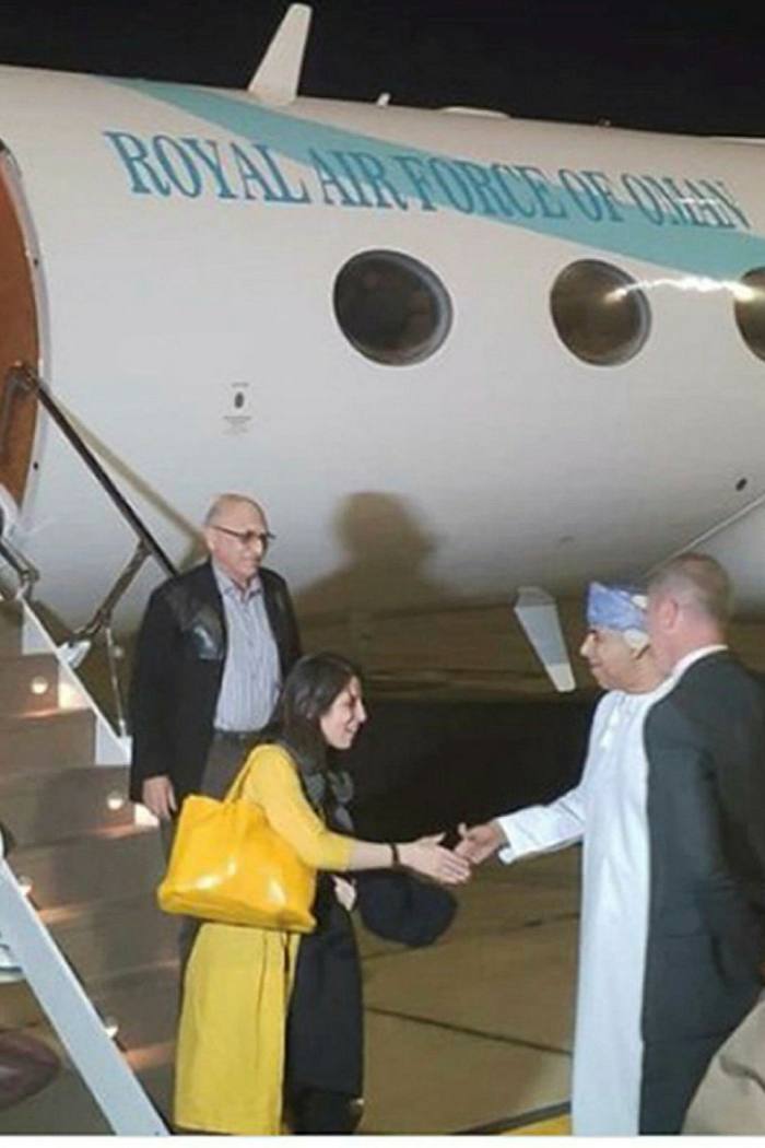 Zaghari-Ratcliffe arrives in Oman before her journey back to the UK