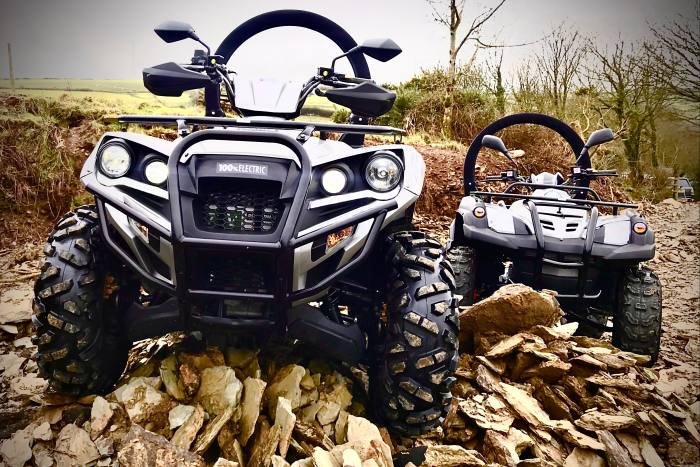 Eco Charger Lithium Prestige 4WD quad bike, from £19,995