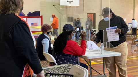 Voting in North Carolina in this year’s presidential election