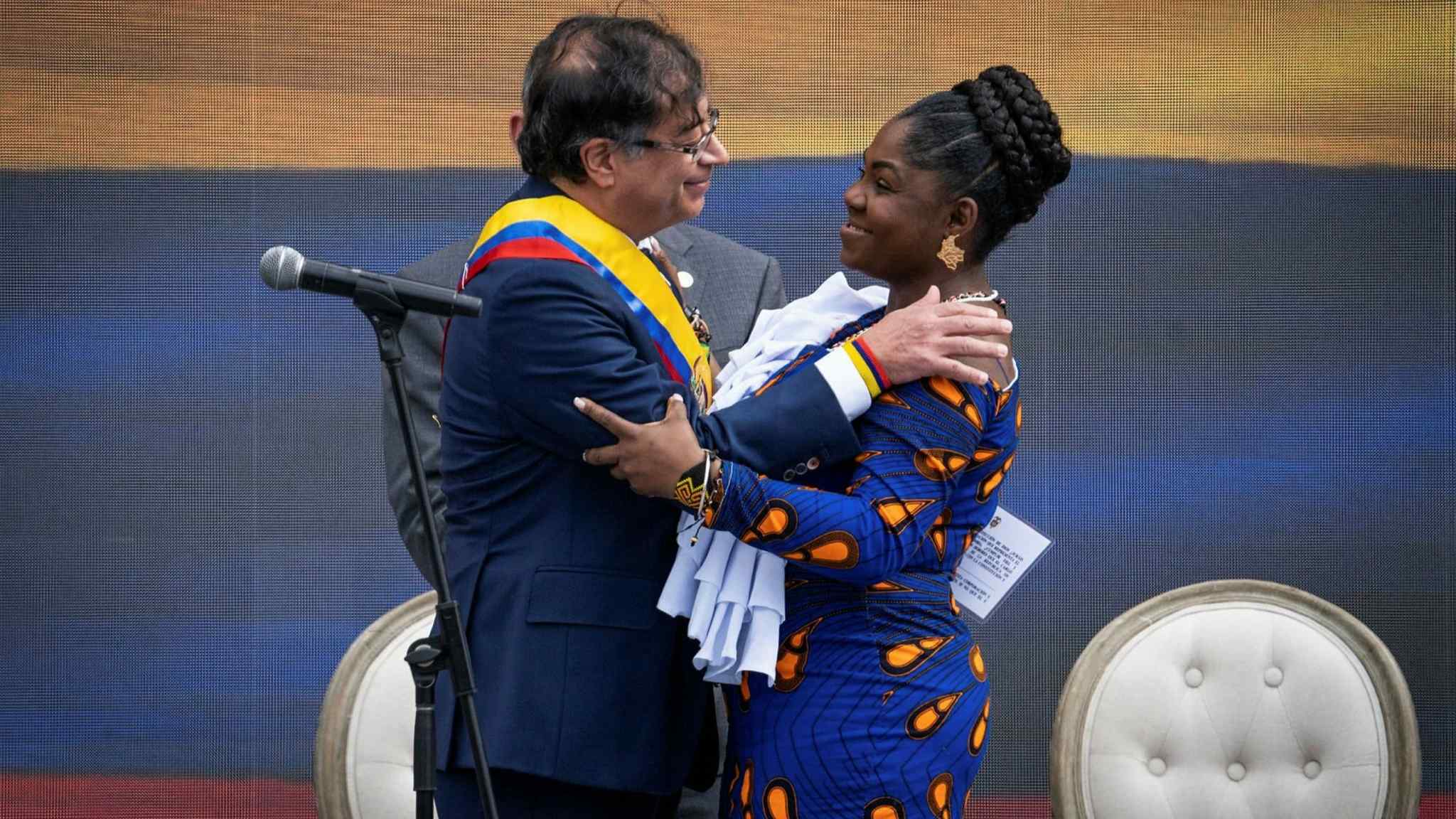 Petro sworn in as Colombia’s president in historic ceremony