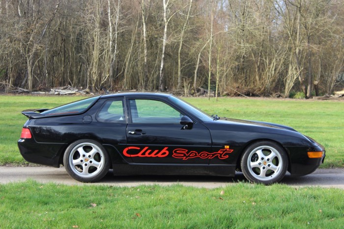 A black 968CS recently sold by Plans Performance