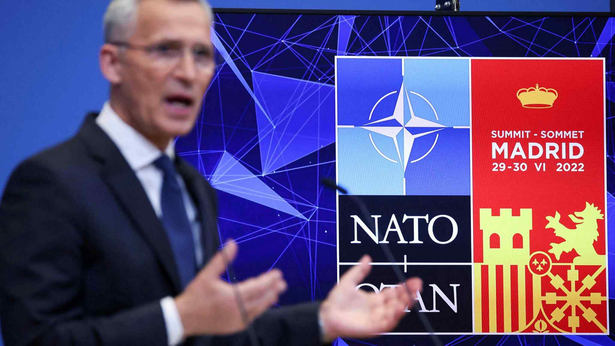 Nato to confront China risk alongside Russia threat at leaders’ summit 