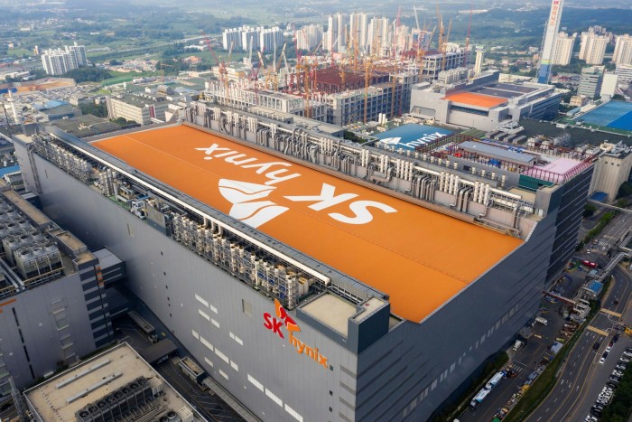 A SK Hynix semiconductor plant in Icheon, South Korea