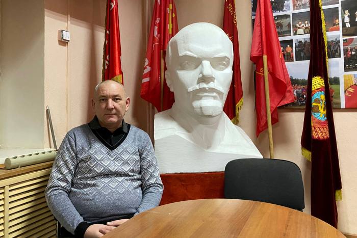 Vladimir Kurbatov, a Chita security guard and member of the Communist Party