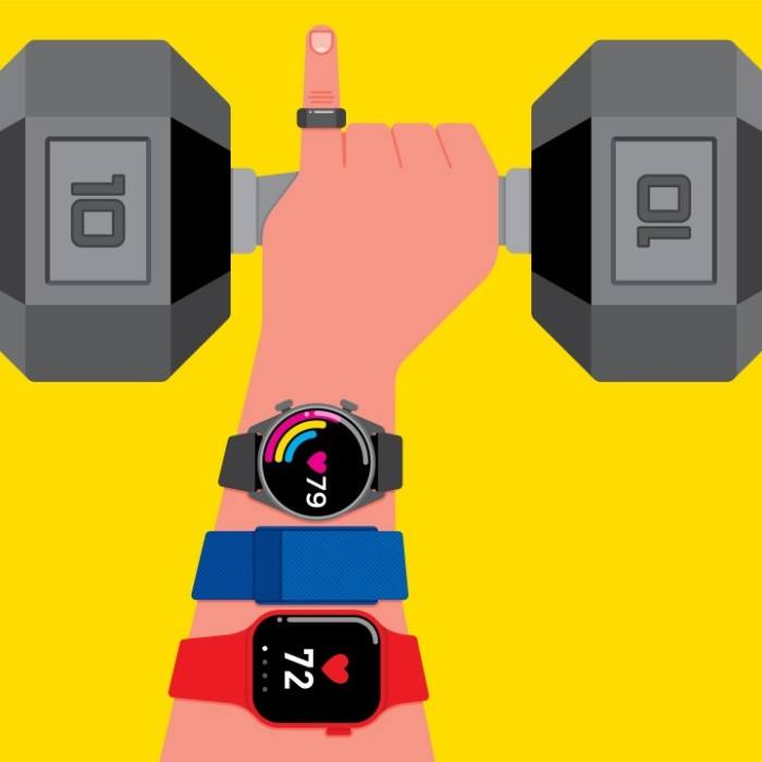 Illustration of wearable devices