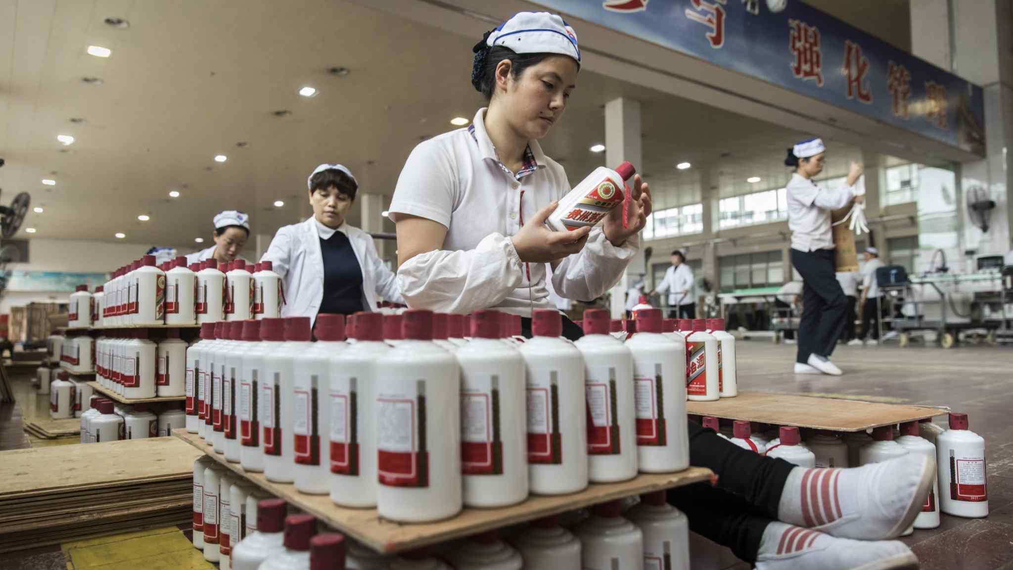 China’s baijiu makers risk hangover from liquor glut despite new year’s binge