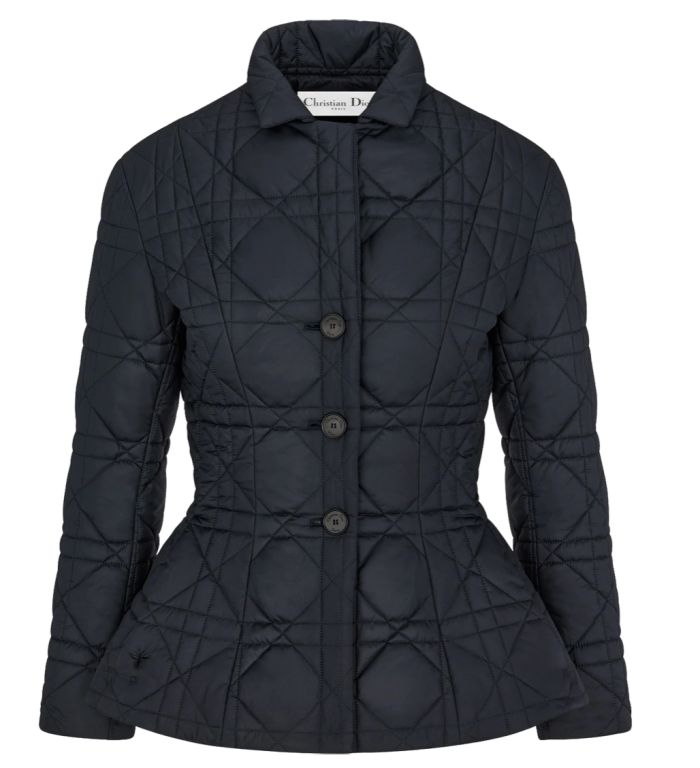 Dior taffeta Macrocannage jacket, £2,600
