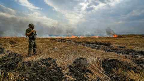 Ukrayna, Rus ablukası devam ederse buğday hasadında büyük kesintiler konusunda uyardı