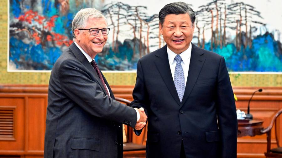 Xi Jinping meets ‘old friend’ Bill Gates ahead of Antony Blinken’s China visit