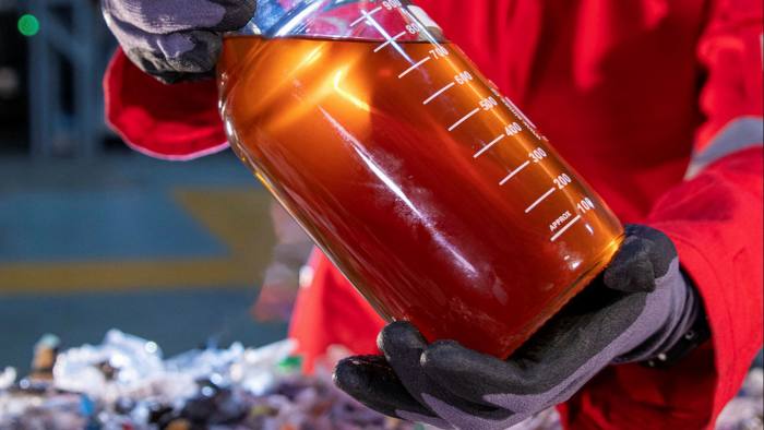 Preparing for re-use: Recycling Technologies turns waste plastics into liquid oil 