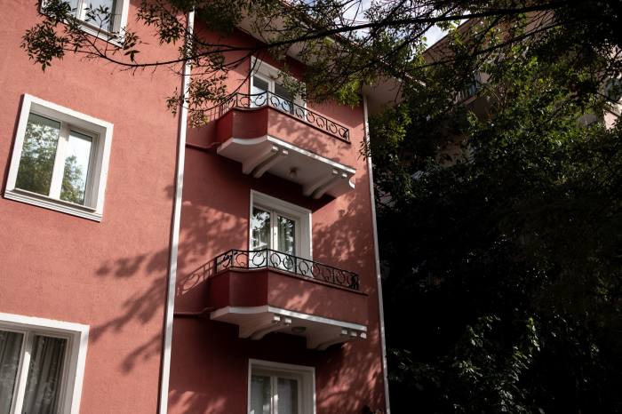 ‘Pitel describes the colour of some buildings as ‘Ankara pink’