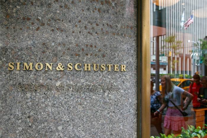 The Simon & Schuster offices in New York. 