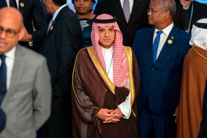 Saudi minister of state for foreign affairs Adel al-Jubeir 
