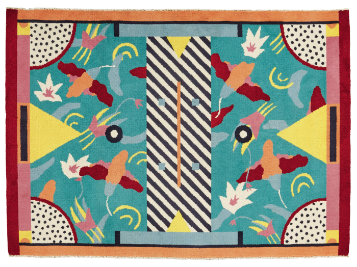 1983 Riviera carpet by Nathalie du Pasquier, sold at Sotheby’s for £27,500