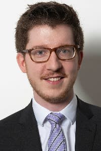 Headshot of Aidan Grant, a senior associate at law firm Collyer Bristow