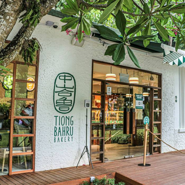 The façade of the Tiong Bahru Bakery’s flagship store